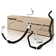 APPSH2507 2x Power Steering Pressure & Return Line Hose Assembly