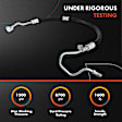 APPSH2507 2x Power Steering Pressure & Return Line Hose Assembly