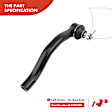 APPSR399 5 Pcs Rack and Pinion & Tie Rod End Kit