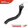 APPSR399 5 Pcs Rack and Pinion & Tie Rod End Kit