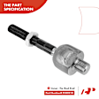 APPSR399 5 Pcs Rack and Pinion & Tie Rod End Kit