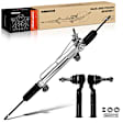 APPSR401 Power Steering Rack & Pinion & Outer Tie Rods