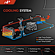 APRAD2861 Radiator with Transmission Oil Cooler
