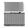 APRAD2888PG 2 Pcs Radiator and AC Condenser Cooling Kit