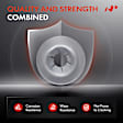 2004 Honda Element - Clips & Fasteners, These clips are only for 3 mm diameter holes, Silver, Metal, Set of 30