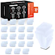 2013 Honda Pilot - Clips & Fasteners, White, Nylon, Set of 20
