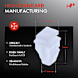2013 Honda Pilot - Clips & Fasteners, White, Nylon, Set of 20