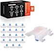 APRCF1117 20 Pcs 38mm Nylon Door Fender & Quarter Panel Retainer Clip