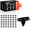 APRCF1212 50 Pcs 14mm Nylon Fender Flare & Rocker Moulding Clips