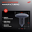 2020 Subaru Legacy - Clips & Fasteners, These Clips Are Only For Holes, Black, Nylon, Set of 50