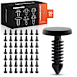 APRCF1275 50 Pcs Nylon Weatherstrip Retainer Fasteners Clips