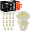 APRCF1336 20 Pcs Nylon Fog Light Grommet Lamp Assembly Retainer