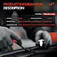 2019 Toyota Avalon - Clips & Fasteners, These Clips Are Only for 7mm Diameter Holes, White, Nylon, Set of 30