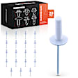 APRCF1390 20 Pcs 5mm Aluminum & Steel Rivet Fasteners Clips