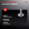 APRCF1396 20 Pcs 4mm Aluminum & Steel Specialty Rivet Fastener