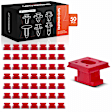 APRCF1467 50 Pcs Nylon Interior Trim Dashboard Dash Insert Retainer Clips
