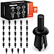 APRCF1478 30 Pcs 6.3mm Bumper Grille Trunk Panel Retainer Clips Push-Type