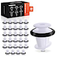 APRCF1520 30 Pcs 8.5mm Nylon Door Trim Panel Retainer Clip with Sealer