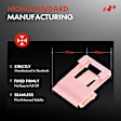 APRCF1523 30 Pcs 20mm Wide Pink Nylon Molding Clip Belt