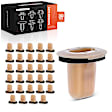 APRCF1541 30 Pcs Nylon Screw Grommet Retainer Clips with Sealer