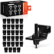 APRCF1625 30 Pcs 7.5mm Nylon Door Panel Retainer Clips