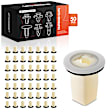 APRCF1675 50 Pcs M5.5 Nylon Screw Grommet with Sealer Retainer Clip