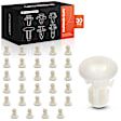 2012 BMW 760Li - Clips & Fasteners, Natural, Nylon, Set of 30