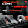 2012 BMW 760Li - Clips & Fasteners, Natural, Nylon, Set of 30