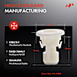 2012 BMW 760Li - Clips & Fasteners, Natural, Nylon, Set of 30