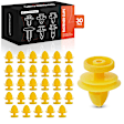 APRCF1833 30 Pcs 12mm Nylon Trim Side Skirt & Sill Rocker Moulding Retainer Clips