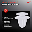 APRCF1903 50 Pcs Side Panel Moulding Retainer Trim Clip