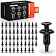 APRCF192 50 Pcs 8mm Rear Panel Assembly Retainer Clips Push-Type