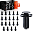APRCF2093 20 Pcs 10mm Nylon Rocker Moulding & Mud Guard Retainer Clip Push-Type