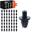 APRCF2098 50 Pcs 10.5mm Fender End Plate Push-Type Retainer Clip