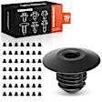 APRCF210 50 Pcs Nylon Front Bumper Cover Retainer Fascia Clips