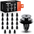 APRCF2168 20 Pcs 9.3mm Rear Bumper Garnish Retainer Reflector Panel Clips