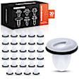 APRCF2199 30 Pcs 14mm Nylon Rear Combination Tail Light Guide Grommet with Sealer