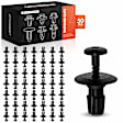 APRCF231 50 Pcs 7mm Bumper Grille Expanding Rivet Grill Clip Fastener