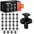 2020 Toyota Corolla - Clips & Fasteners, Black, Nylon, Set of 30