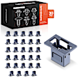 APRCF2361 30 Pcs 16mmm Nylon Engine Cover Gromme Retainer Clips