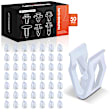 APRCF2377 50 Pcs Nylon Front Bumper & Trim Fastener Retainer Clips
