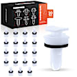 2024 Honda Pilot - Clips & Fasteners, White, Nylon, Set of 20