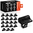 APRCF2414 20 Pcs 11mm Nylon Bumper Moulding Retainer Clip