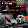2008 Pontiac Solstice - Clips & Fasteners, These Clips are only for 1/8 inch x 1/8 inch x 1/8 inch Hose, White, Nylon, Set of 50