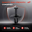 2014 Jeep Grand Cherokee - Clips & Fasteners, Black, Nylon, Set of 20