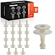 APRCF2733 20 Pcs 9.5mm Nylon Door Trim Panel Retainer Clips