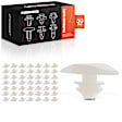 APRCF2780 50 Pcs Nylon Clips Hood Bumper Weatherstrip Rocker Body Side Retainer