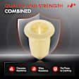 2023 Toyota RAV4 - Clips & Fasteners, Yellow, Nylon, Set of 30