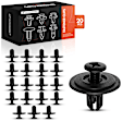 APRCF2880 20 Pcs 6mm Screw-Type Fastener Push-Type Retainer