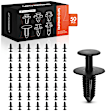 APRCF3155 50 Pcs Nylon Interior Trim Push-Type Retainer Trim Clip